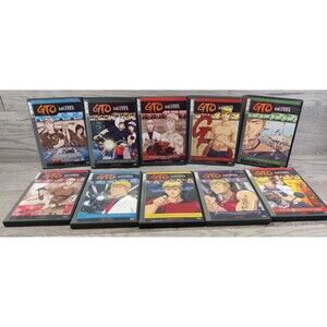 GTO: Great Teacher Onizuka - Vol.1-10 (Lot of 10 DVDS!)-Anime